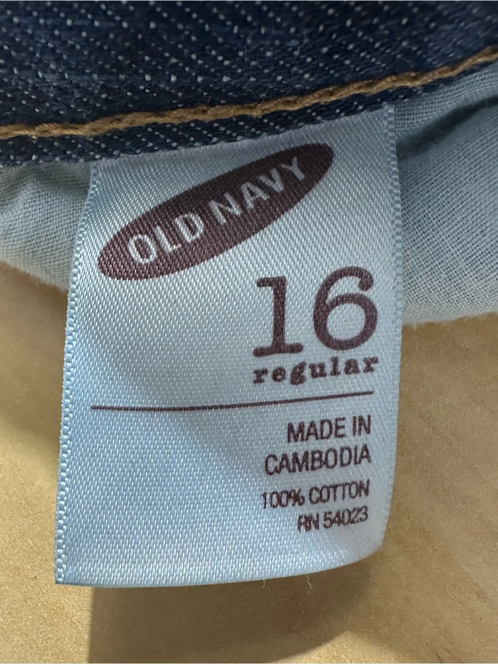 Old Navy Womens Size 16 Reg Blue Denim Shorts 4” Inseam Beach Summer